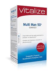 Foto van Vitalize multi man 50+ compleet tabletten