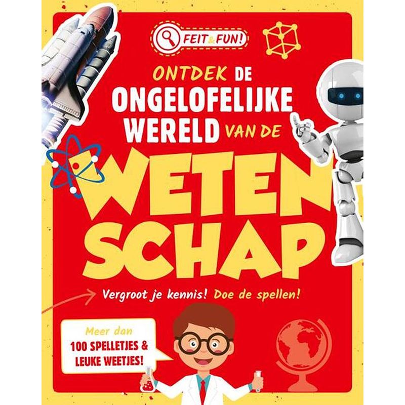 Foto van Rebo productions kinderboek wetenschap - feit & fun! junior