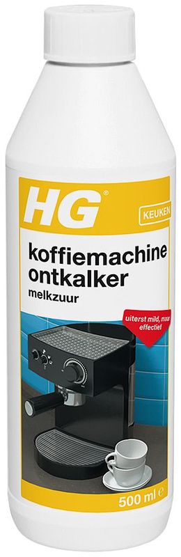 Foto van Hg koffiemachine ontkalker melkzuur