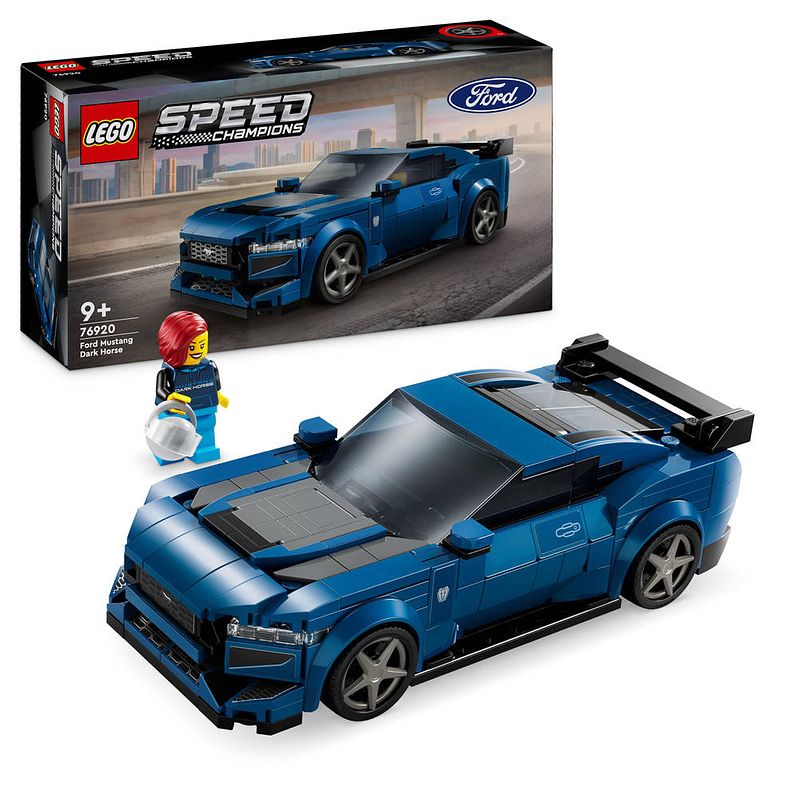 Foto van Lego speed champions ford mustang dark horse sportwagen 76920