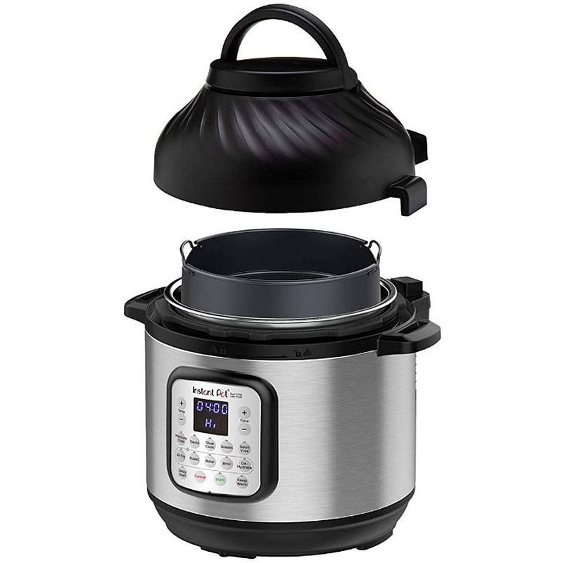 Foto van Instant pot 8l duo crisp multicooker met airfryer