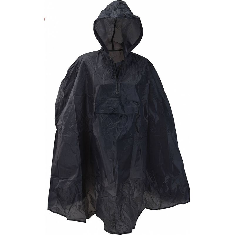 Foto van Free and easy regenponcho one size unisex navy