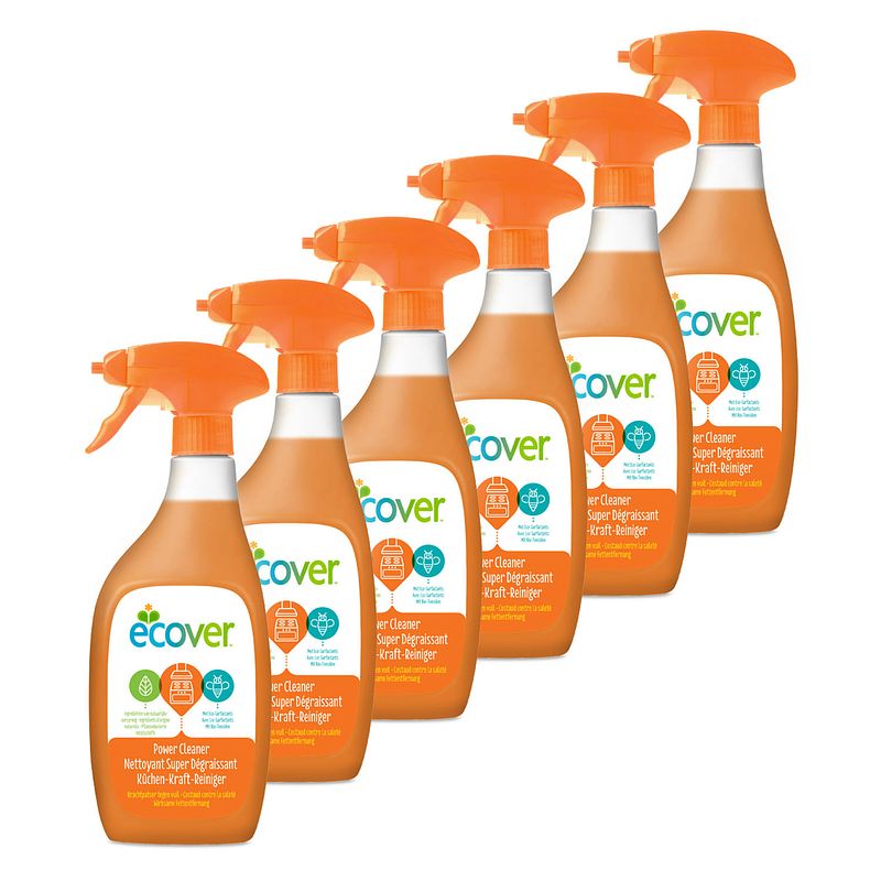 Foto van Ecover - allesreiniger power spray - voordeelverpakking 6 x 500 ml