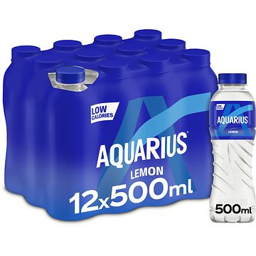 Foto van Aquarius lemon 12 x 500ml bij jumbo