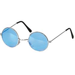 Foto van Hippie brilletje blauw - verkleedbrillen