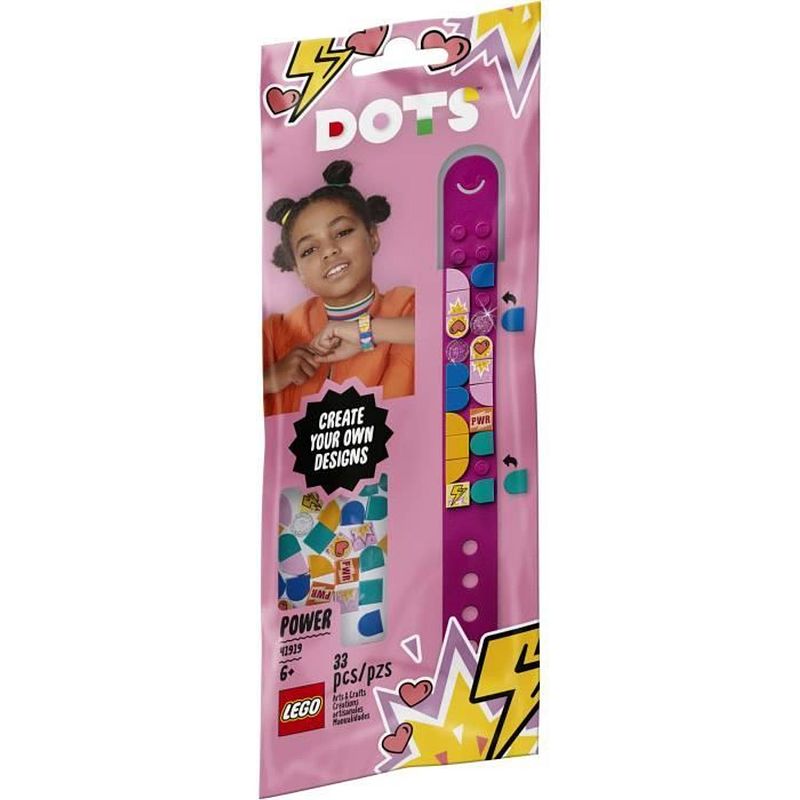 Foto van Lego dots the power armband (41919)