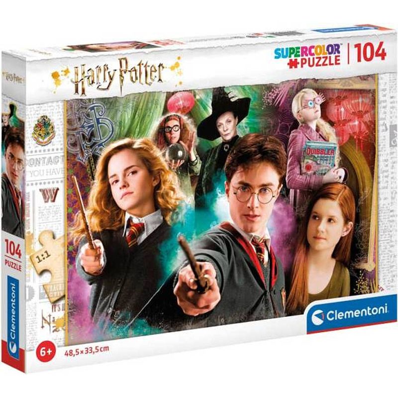 Foto van Clementoni legpuzzel harry potter karton 104 stukjes