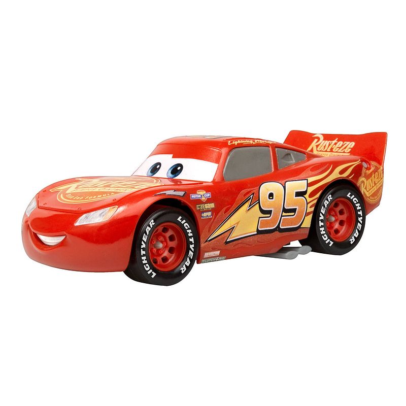 Foto van Revell modelbouwset lightning mcqueen 1:24 rood 46-delig