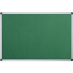 Foto van Pergamy textielbord met aluminium frame ft 60 x 90 cm, groen