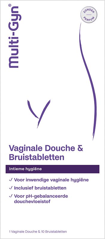 Foto van Multi-gyn vaginale douche & bruistabletten