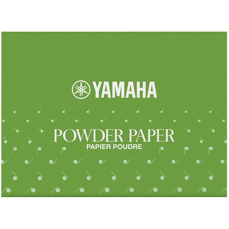 Foto van Yamaha powder paper poederpapier voor houten blaasinstrumenten