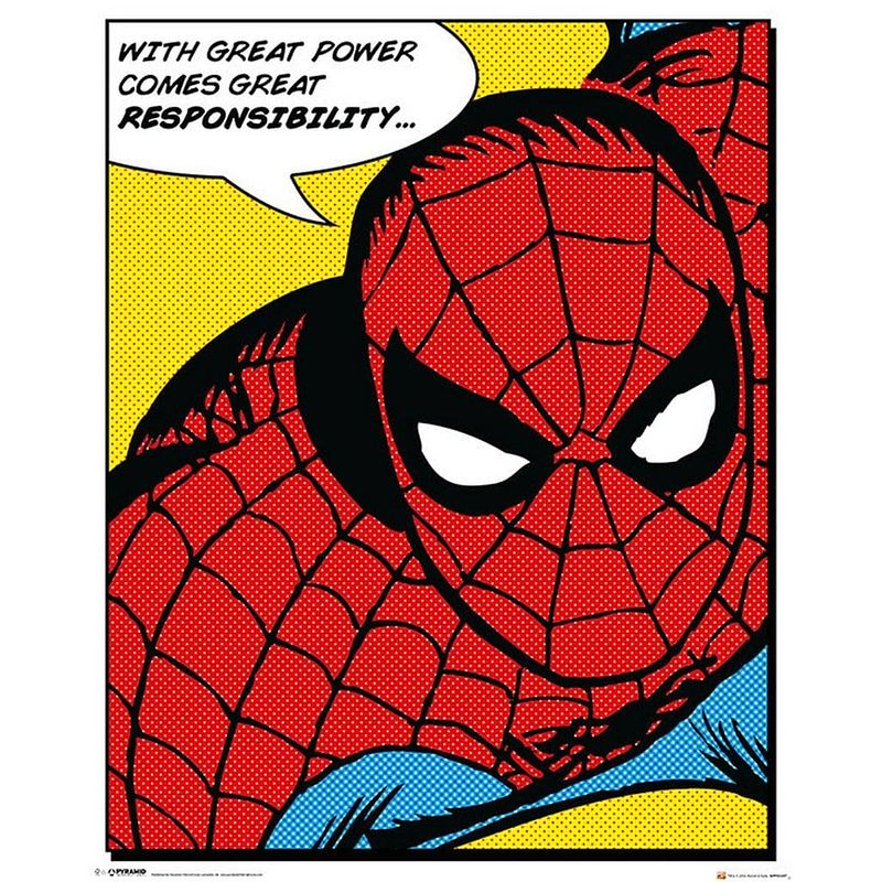 Foto van Pyramid spider-man quote poster 40x50cm