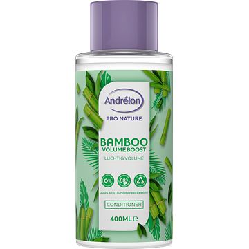 Foto van Andrelon pro nature haarconditioner bamboo volume boost 400ml bij jumbo