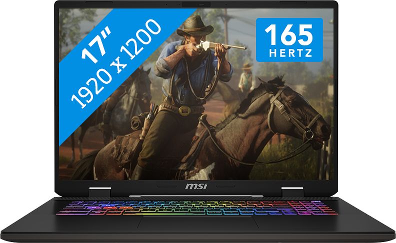 Foto van Msi sword 17 hx b14vgkg-012nl