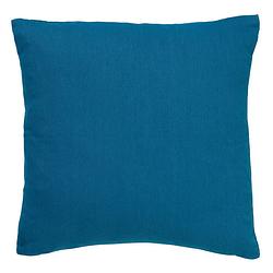 Foto van Dutch decor james - sierkussen van katoen provincial blue 45x45 cm - blauw - blauw