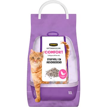 Foto van Jumbo kattenbakvulling comfort 10l