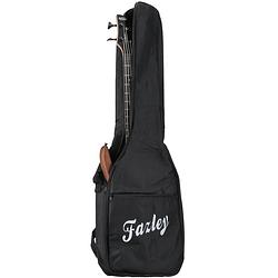 Foto van Fazley carrier b3bb basic gigbag voor 3/4 elektrische basgitaar zwart