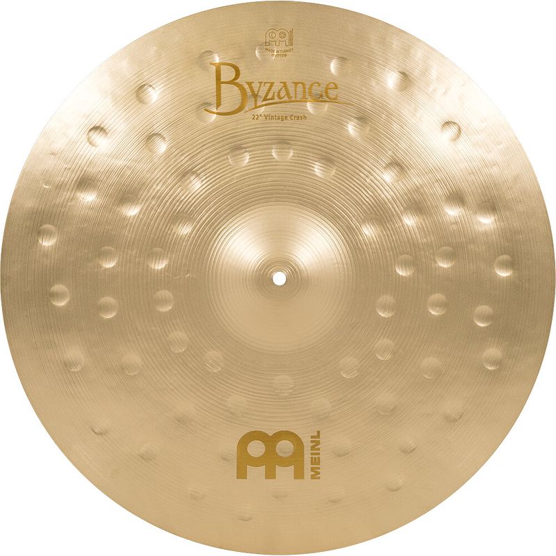 Foto van Meinl b22vc byzance vintage 22 inch crash bekken