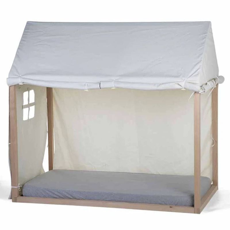 Foto van Childhome hoes voor huisbedframe 150x80x140 cm wit