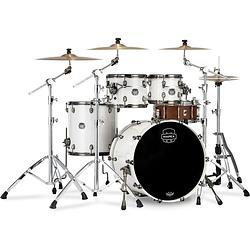 Foto van Mapex se529xbbpi saturn evolution birch stage rock polar white 4d. shellset