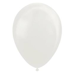 Foto van Globos ballonnen pearl wit 30cm, 10st.