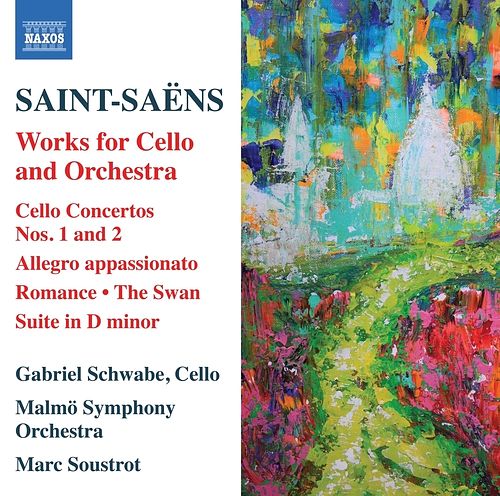 Foto van Saint-saëns: works for cello and orchestra - cd (0747313373772)