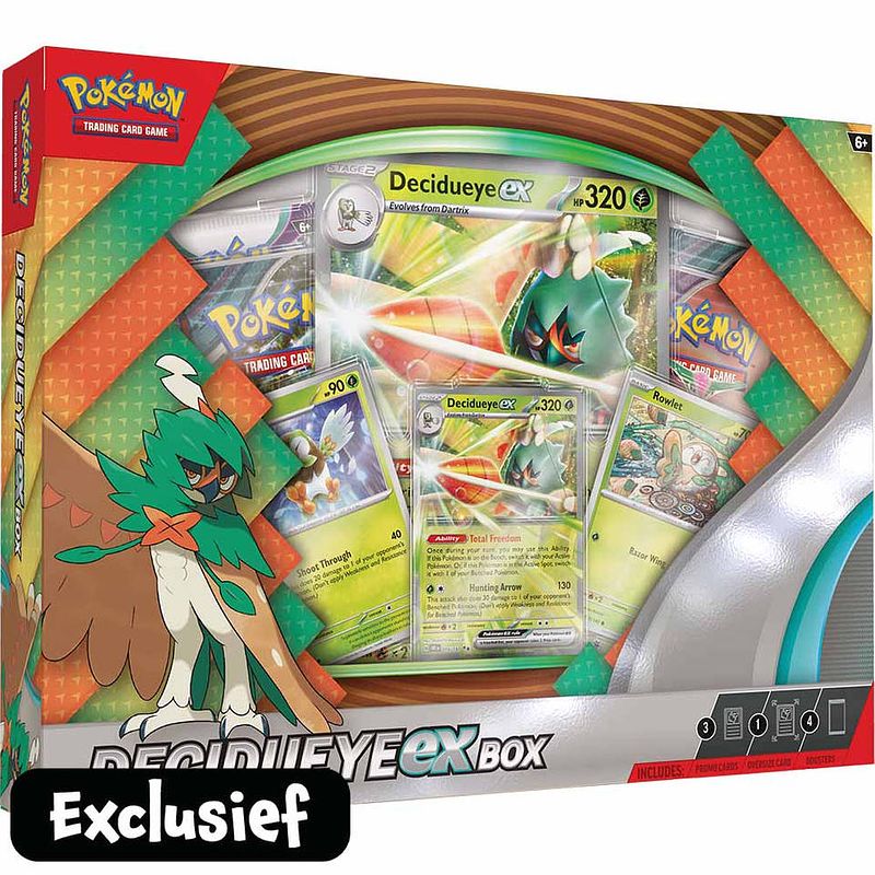 Foto van Pokémon tcg decidueye ex box