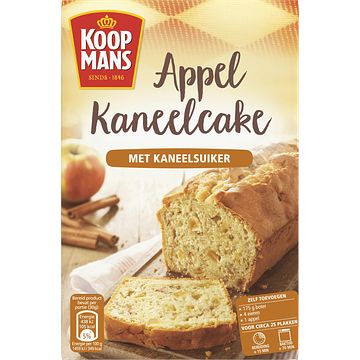 Foto van Koopmans appel kaneelcake mix 400g bij jumbo