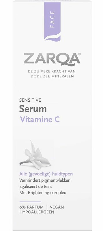 Foto van Zarqa face sensitive serum vitamine c