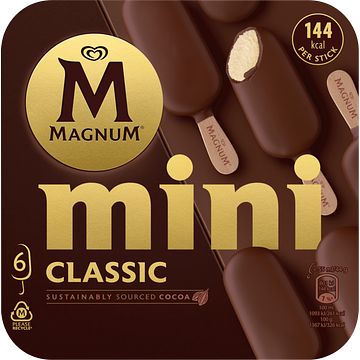 Foto van Magnum mini ijs classic 6 x 55ml bij jumbo