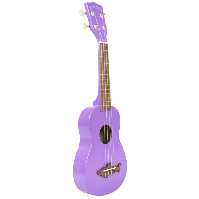 Foto van Kala makala shark sea urchin purple sopraan ukelele