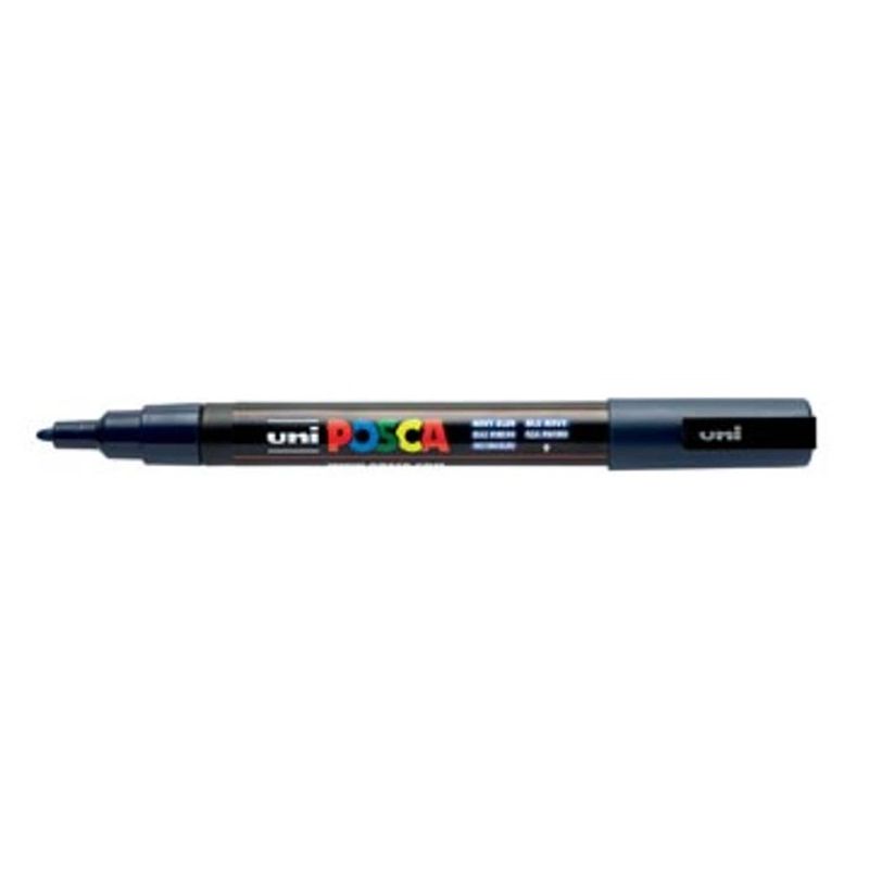 Foto van Posca paintmarker pc-3m marine blauw