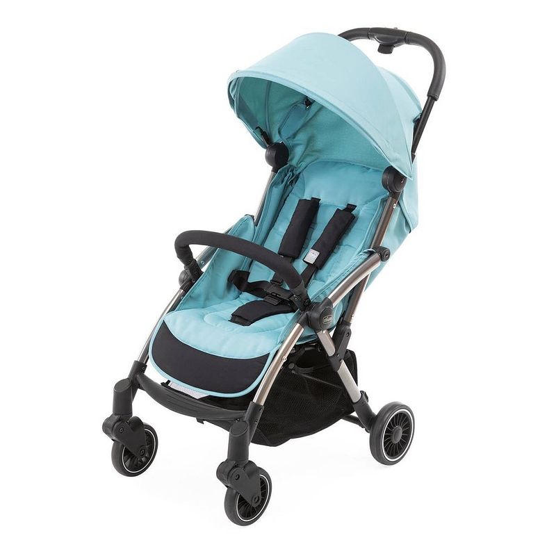 Foto van Chicco buggy cheerio 97 cm polyester/aluminium blauw/zwart