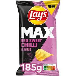 Foto van Lay'ss max red sweet chilli chips 185gr bij jumbo