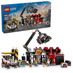 Foto van Lego city schroothoop met auto's 60472