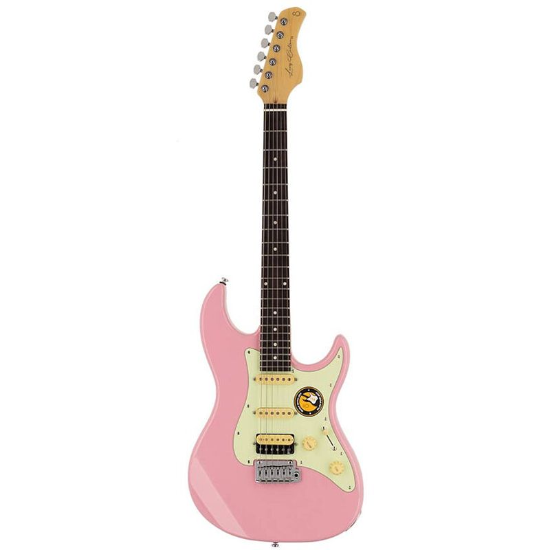Foto van Sire larry carlton s3 pink elektrische gitaar