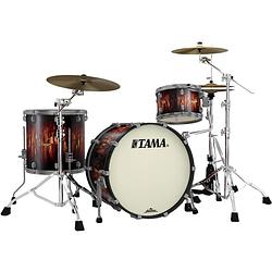 Foto van Tama ma32czus-mbb starclassic maple molten satin brown burst 3d. shellset smoked black nickel