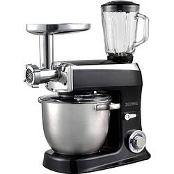 Foto van Royalty line - keukenmachine 3-in-1 - staande mixer - zwart - 2100w