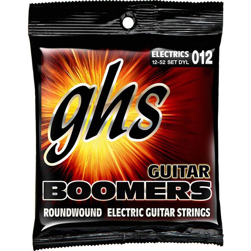 Foto van Ghs dyl boomers wound 3rd light snarenset elektrische gitaar