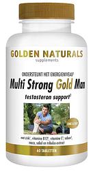 Foto van Golden naturals multi strong gold man tabletten