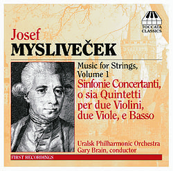 Foto van Myslivecek: music for strings, volume one - cd (5060113440235)