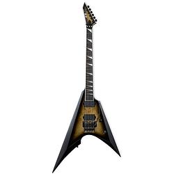 Foto van Esp e-ii arrow nebula black burst elektrische gitaar met koffer