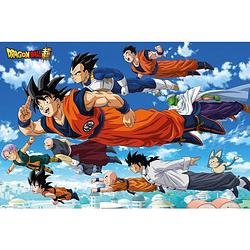 Foto van Gbeye dragon ball super flying poster 91,5x61cm