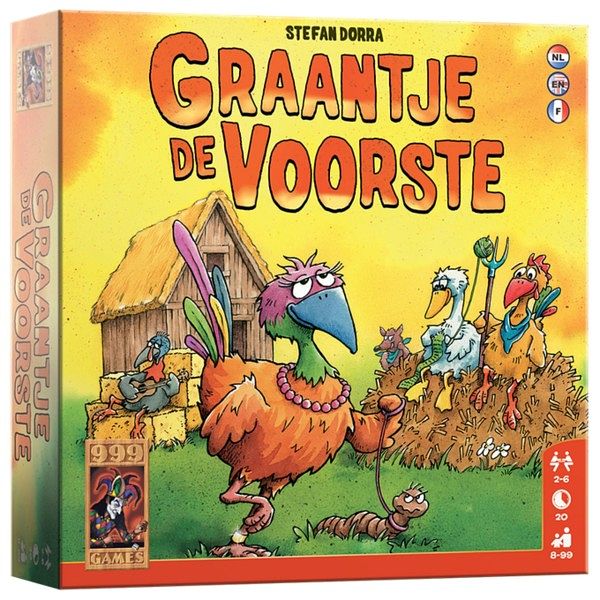 Foto van 999-games spel graantje de voorste