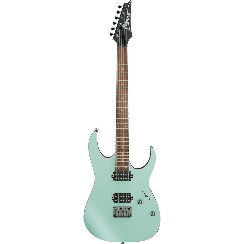 Foto van Ibanez rg421s sea shore matte elektrische gitaar