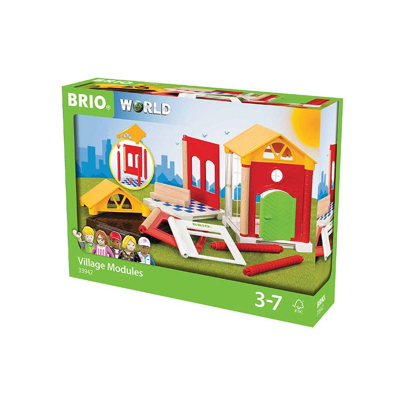 Foto van Brio world village uitbreidingsset huis 33942