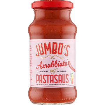 Foto van Jumbo'ss arrabbiata pastasaus 350 g aanbieding bij jumbo | 25% korting