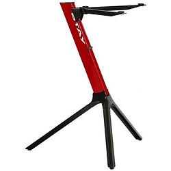 Foto van Stay music compact model red keyboard stand