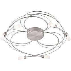 Foto van Paul neuhaus 8250-55 nelia led-plafondlamp 18 w rvs