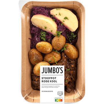 Foto van Jumbo verse maaltijd stoofpot rode kool 450g